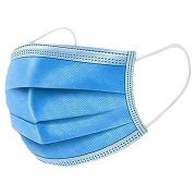 Single-Use Disposable Face Masks with 3 Layers from Total Merchandise