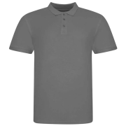 Corporate Branded AWDis Ladies' Cotton Polo Shirt in Charcoal from Total Merchandise