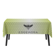 Wipeable PVC Tablecloths in White
