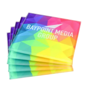 Promotional Dye Sub Glass Coasters in clear with full colour print by Total Merchandise