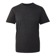 Custom printed Coloured Anthem Organic T-Shirts in Black Marl from Total Merchandise