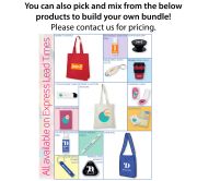 Pick n Mix Options for Total Merchandise's Event Bag Bundles