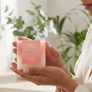 Lifestyle image of the Hand Made Aromatherapy Soap customised by Total Merchandise