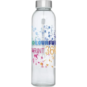 Full colour 360 degree printed Bodhi Glass Bottle from Total Merchandise
