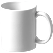 Gloss White Ceramic Bahia Mugs Plain Stock Ready for Printing by Total Merchandise