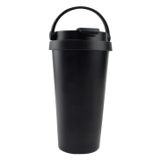 Promotional Oxy Insulated Metal Coffee Cups in Black from Total Merchandise