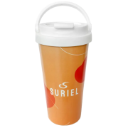 Promotional Oxy Insulated Metal Coffee Cups Branded with a Full Colour Print by Total Merchandise