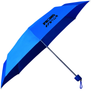 UK Express Branded Value Supermini Telescopic Umbrella in Royal Blue from Total Merchandise