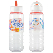 Full Colour Print on Branded Tarn Straw Water Bottles from Total Merchandise