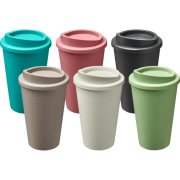Americano Eco Renew Reusable Coffee Cup With A Printed Design From Total Merchandise