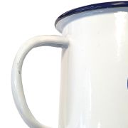 Steel Rim 10oz Full Colour Premium Enamel Mugs