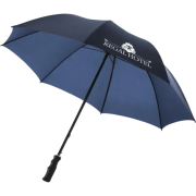 Custom branded 23" Auto Open Umbrellas with a printed design from Total Merchandise