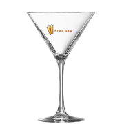 Promotional Cabernet Cocktail Glass  featuring spot colour print from Total Merchandise