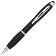 Nash Coloured Stylus Ballpens with Black Grip