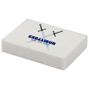 Logo printed eraser from the Ultimate Back To School Set from Total Merchandise