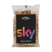 Custom printed Large Popcorn Bag with Sticker with company logo in full colour by Total Merchandise