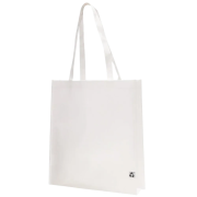 Custom branded Non-Woven rPET Tote Bag in White from Total Merchandise