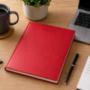 Lifestyle image of the NewHide Premium Quarto Week to View Diary by Total Merchandise