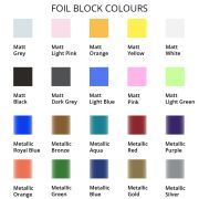 Available colours for the Smothgrain Mid Year A5 Diary