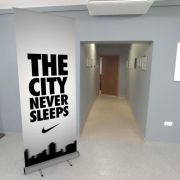Our collaborative Mosquito Roller Banner is logo-branded by Total Merchandise to show your logo.