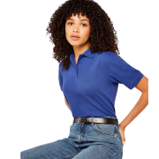 Logo branded Kustom Kit Women's Classic Polo Shirts with a design from Total Merchandise