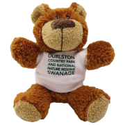 Custom 5" Buster Teddy Bear with T-Shirt Printed with a Logo by Total Merchandise.