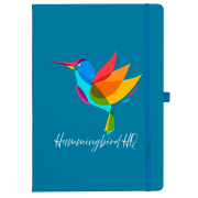 A4 Dunn Soft Feel Notebooks in Teal