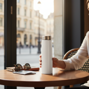 Lifestyle image of the Chili Concept Calypso Premium Metal Bottle by Total Merchandise