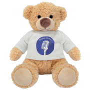 Branded 17cm Harry Teddy Bears are customised by Total Merchandise to show your logo