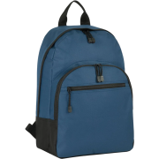 Logo printed Eco Recycled Rpet Backpack  in Navy Blue from Total Merchandise