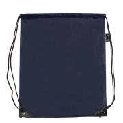 Eco Friendly Eynsford Rpet Drawstring Backpack Bag in Navy from total Merchandise