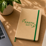 Lifestyle image of the Stone Paper Notebook by Total Merchandise