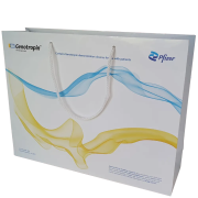 Bespoke Large Antalya Gift Bags are customised by Total Merchandise to boost your logo visibility.
