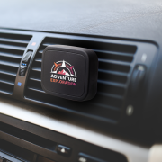 A lifestyle picture of the branded Chili Concept Universal Car Vent Mount