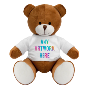 Promotional 20cm Richard Teddy Bear printed with your company logo from Total Merchandise