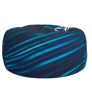 Logo Branded Indoor Round Bean Bag With A Fully Printed Design From Total Merchandise