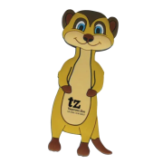Promotional Meerkat PVC Magnet with printed logo design by Total Merchandise