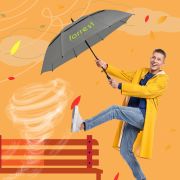 Impliva Windproof Vented Golf Umbrellas
