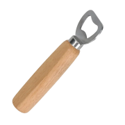 Custom Branded Beechwood Bottle Opener With A Design From Total Merchandise