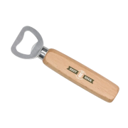 Branded Beechwood Bottle Opener With A Design From Total Merchandise