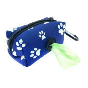 Custom Branded Neoprene Dog Poop Bag Holder With A Full Colour Printed Design From Total Merchandise