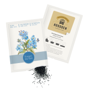 Promotional Essentials Seed Packets filled with Forget-me-not seeds from Total Merchandise