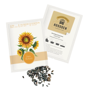Promotional Essentials Seed Packets filled with sunflower seeds from Total Merchandise