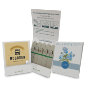 Promotional Essentials Small Standard Seedsticks filled with orget-me-not seeds from Total Merchandise