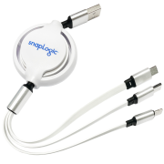 4-in-1 Retractable Charging Cable