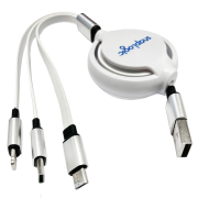 4-in-1 Retractable Charging Cable