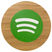Promotional printed Woody Wireless Charger with a fully printed design from Total Merchandise