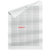 Custom printed Coronation Tea Towel in White branded with your logo from Total Merchandise