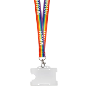 UK Printed 20mm Full Colour Lanyards with Rigid Card Holders from Total Merchandise