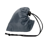 An image of the RPET Foldable 7L Tote Bag in Charcoal folded down